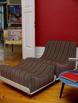 Scalamandre Pinstripe Velvet Party Fabric