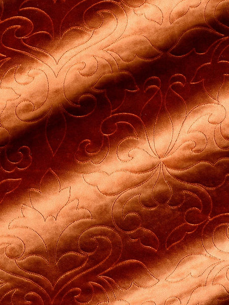 Scalamandre Classic Velvet Pumpkin Fabric