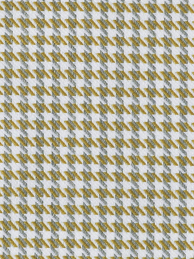 Scalamandre Pied De Poule Mustard Fabric