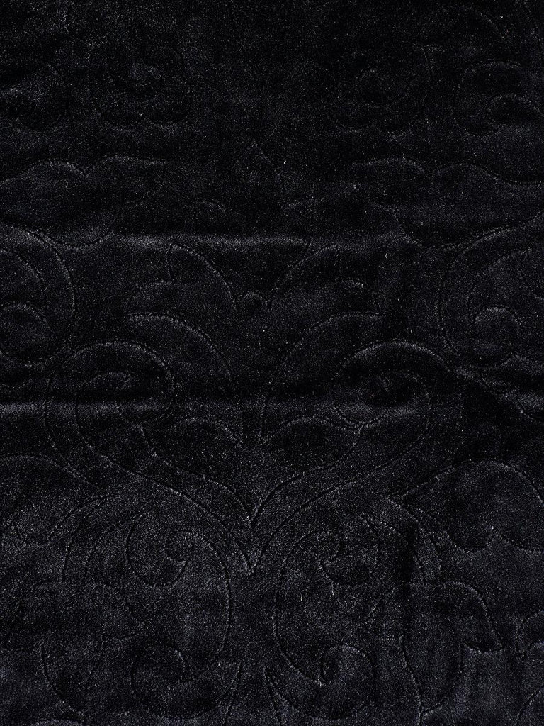 Christian Fischbacher Classic Velvet Onyx Fabric