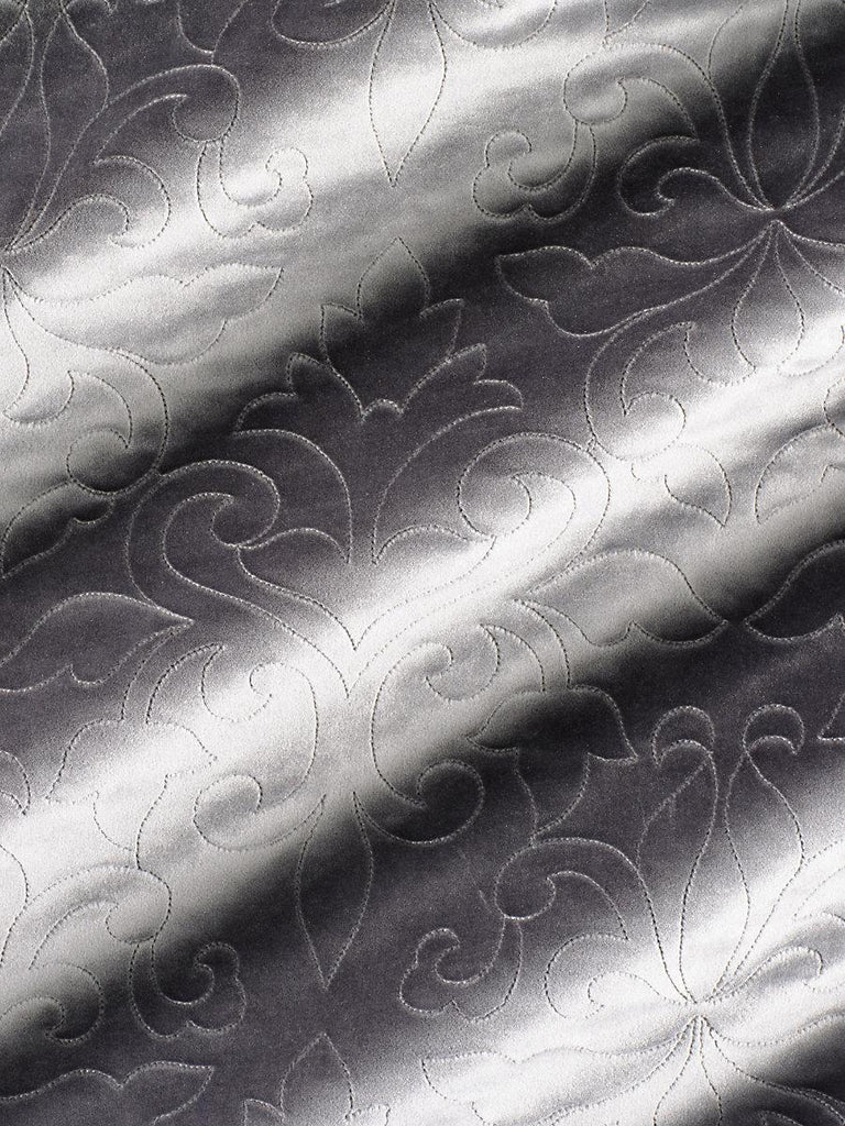 Christian Fischbacher CLASSIC VELVET STEEL Fabric