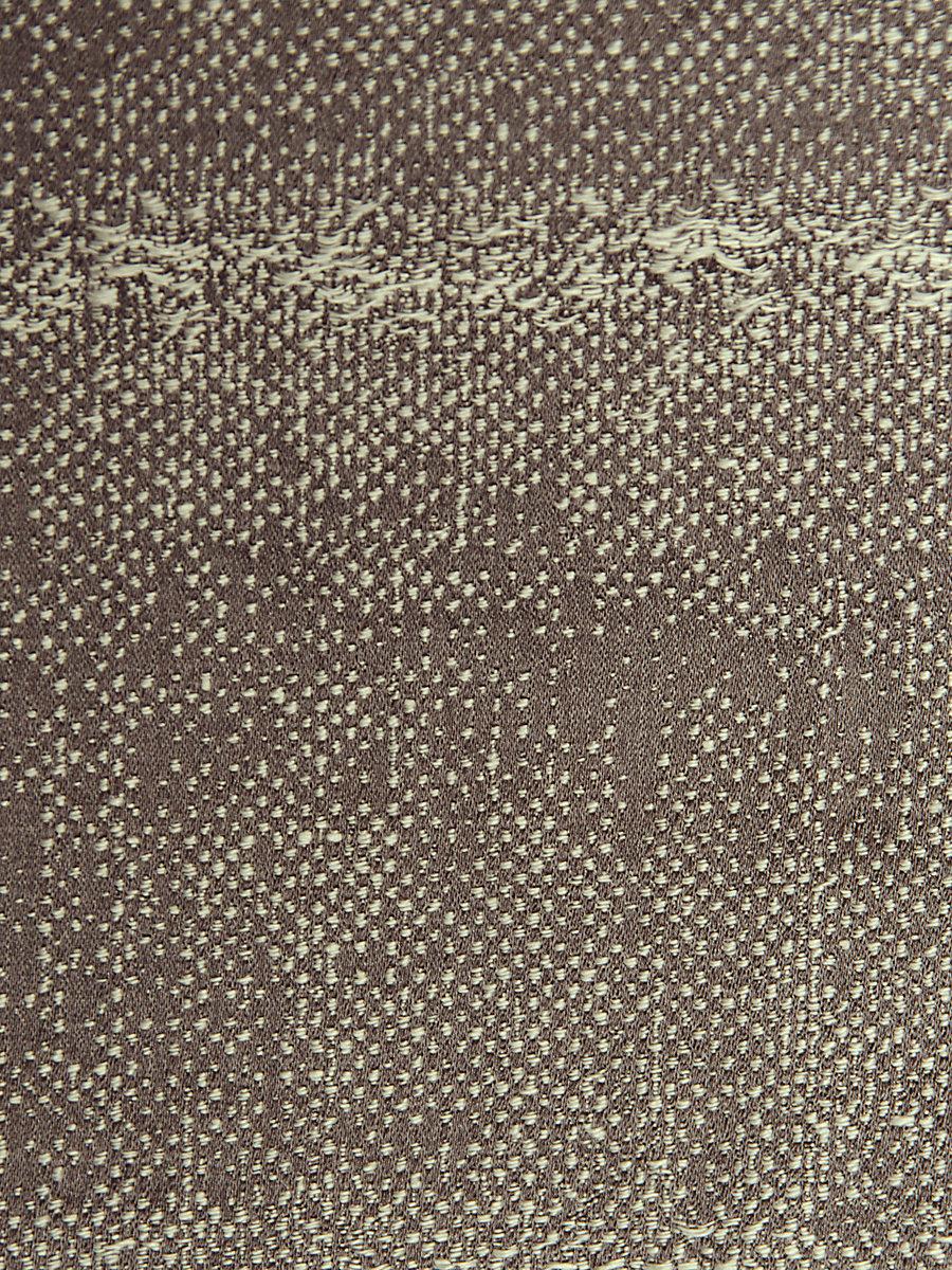 Scalamandre Kim Charcoal On Silver Fabric