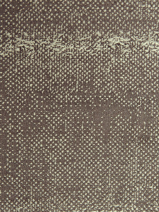 Scalamandre Kim Charcoal On Silver Fabric