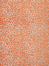Scalamandre Leopard Orange Koi Fabric