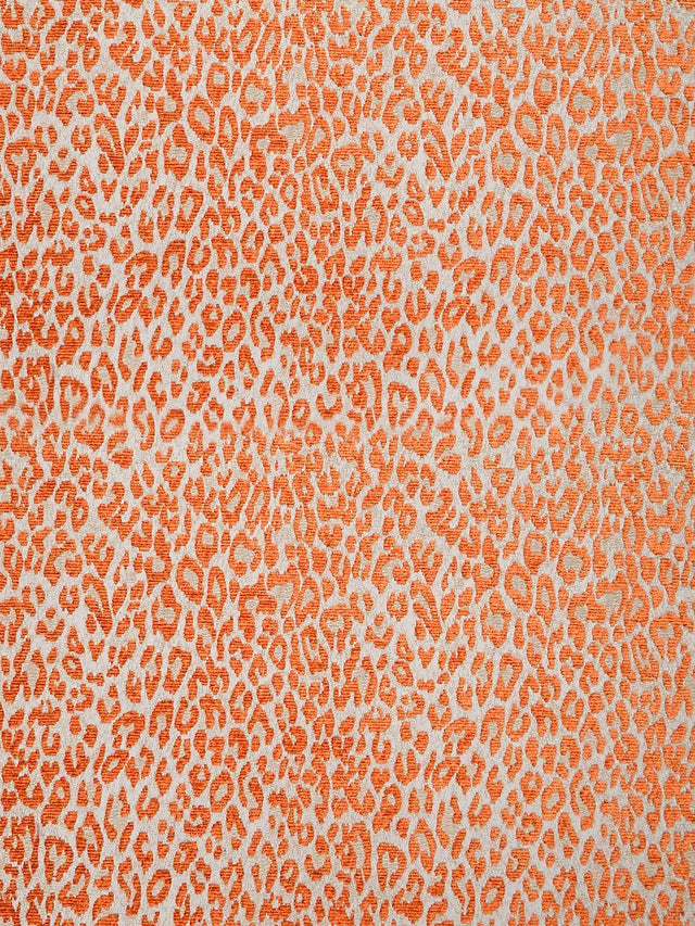 Scalamandre Leopard Orange Koi Fabric