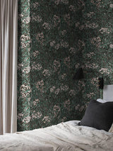 Scalamandre Malin Black Wallpaper