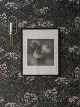 Scalamandre Malin Black Wallpaper