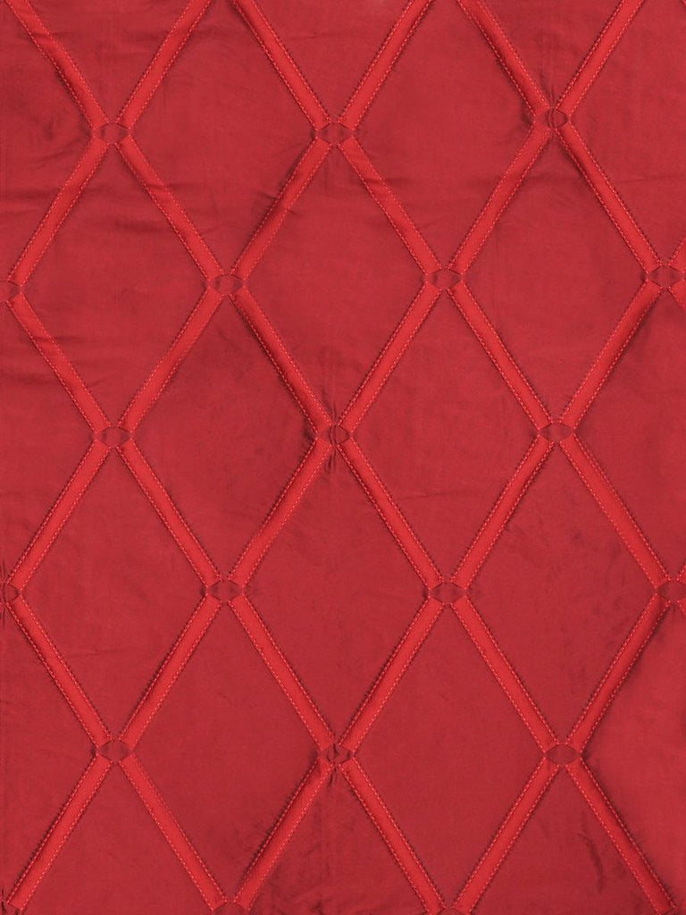 Christian Fischbacher Rhombus Ruby Fabric