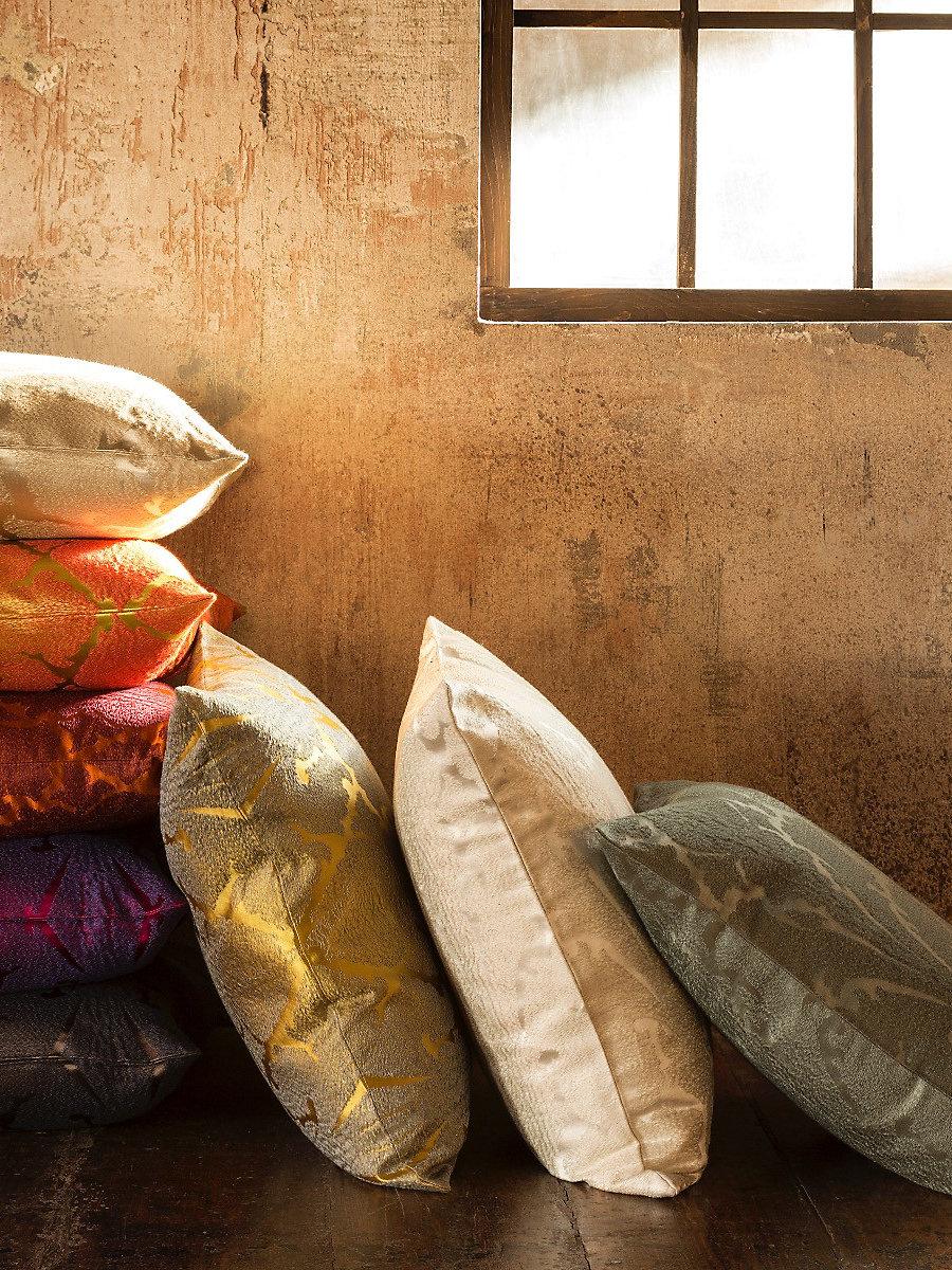 Scalamandre Palazzo Citrine Flame Fabric