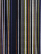 Scalamandre Stripe Mania Tropikal Black Fabric