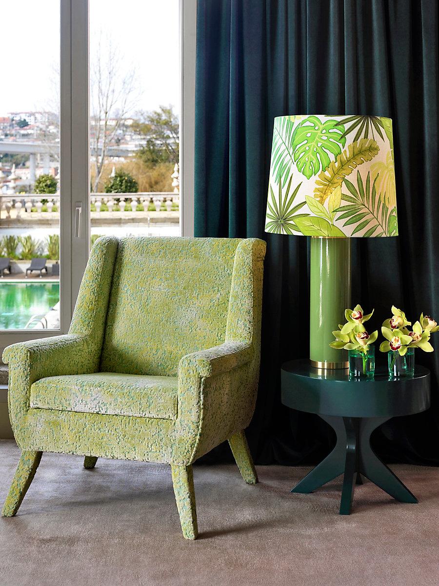 Scalamandre Paradise Velvet Paradise Gray Fabric