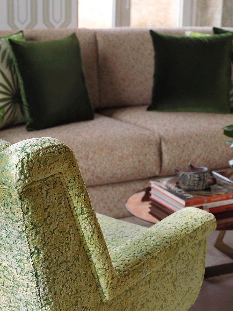 Scalamandre Paradise Velvet Paradise Gray Fabric