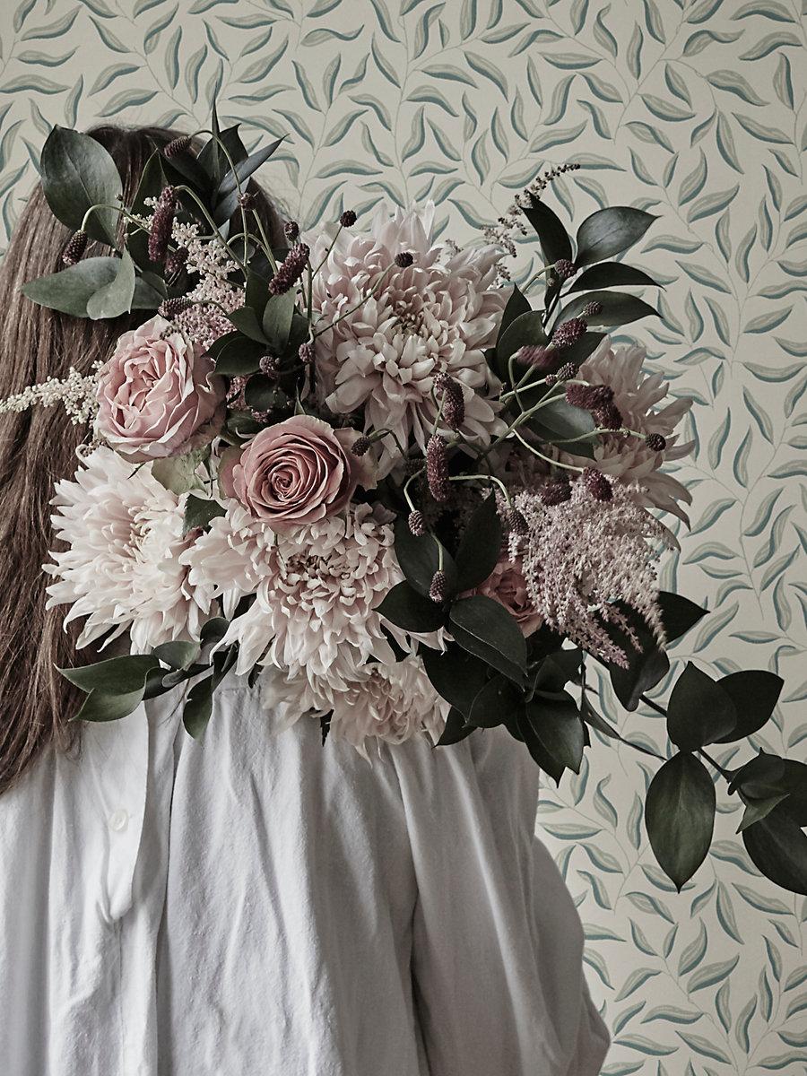 Scalamandre Karolina Green Wallpaper