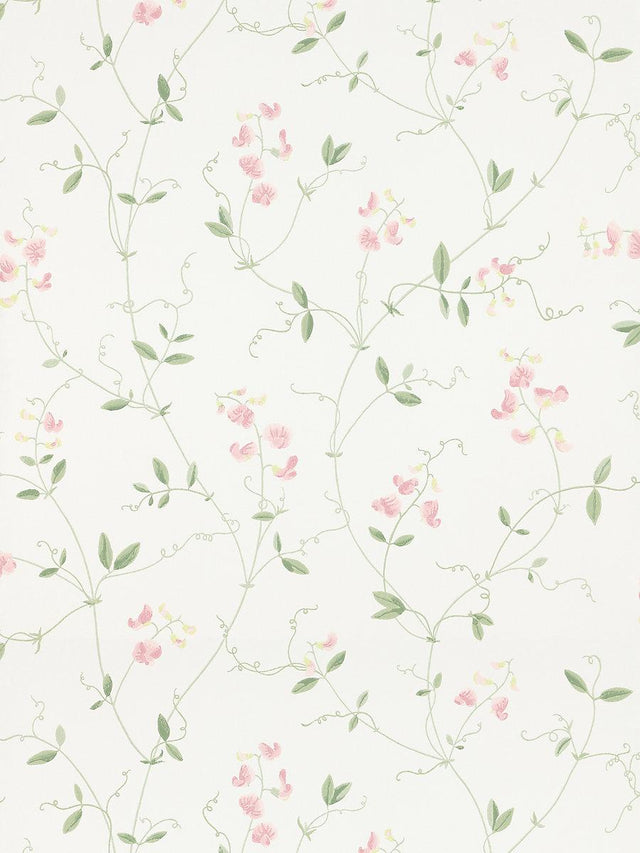 Scalamandre Sanna Light Pink Wallpaper