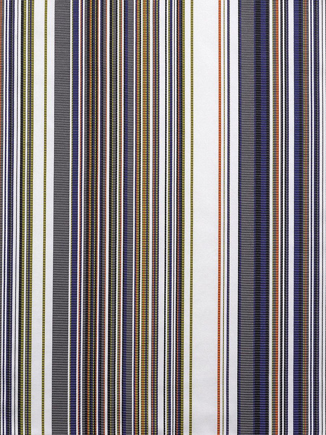 Scalamandre Stripe Mania Happy White Fabric