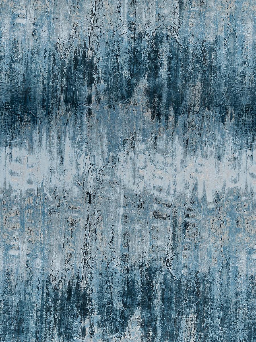 Scalamandre Shadow Velvet Blue Mood Fabric