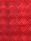 Scalamandre Endlesstime Coca Cola Red On Deep Sky Fabric