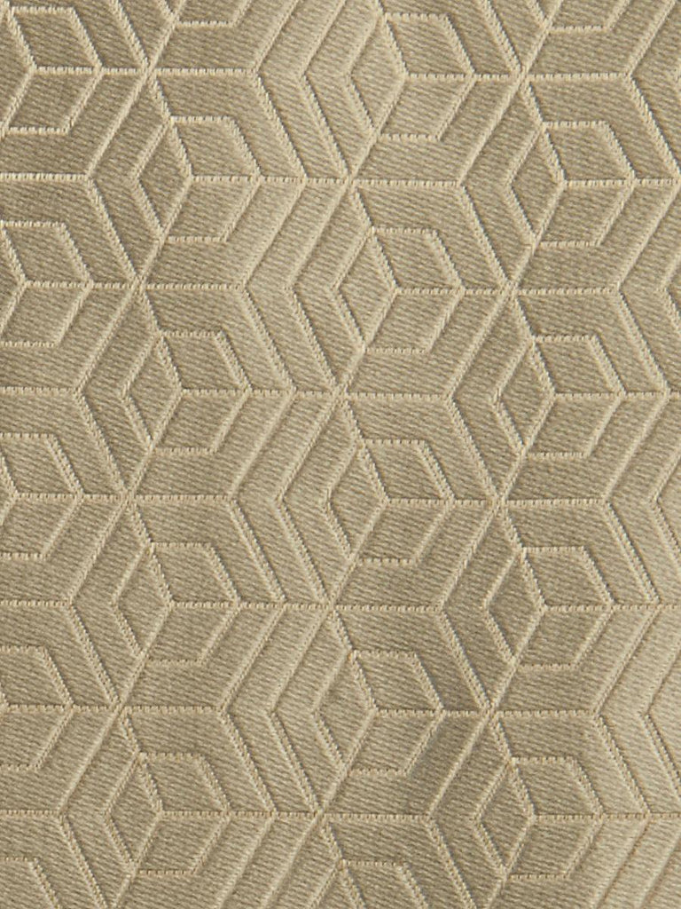 Aldeco HOOPSTAR GOLD ON TAUPE Fabric