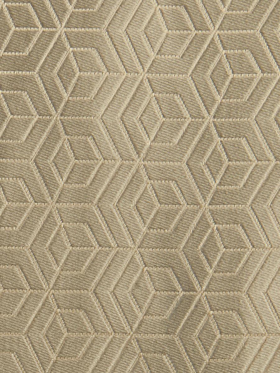 Scalamandre Hoopstar Gold On Taupe Fabric
