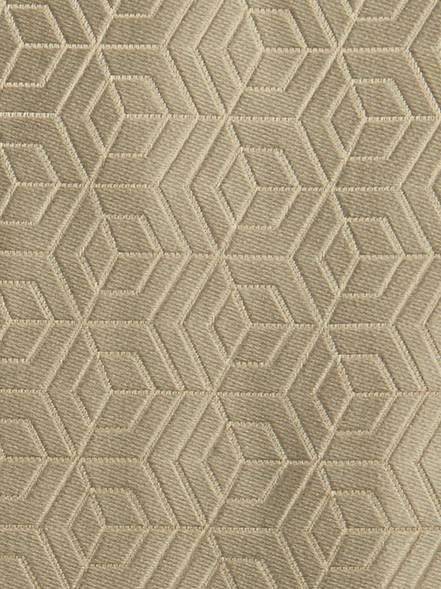 Scalamandre Hoopstar Gold On Taupe Fabric