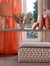 Scalamandre Tweeter Coral Pink Fabric