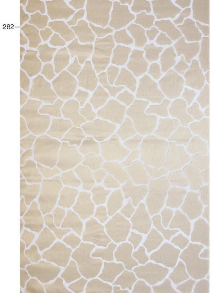 Christian Fischbacher Giraffa Sheer White Fabric