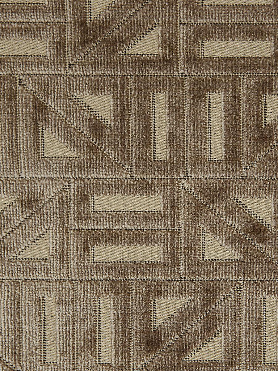 Scalamandre Miter Taupe Fabric