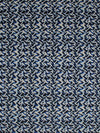 Aldeco Nirvana Printed Velvet Deep Cobalt Fabric