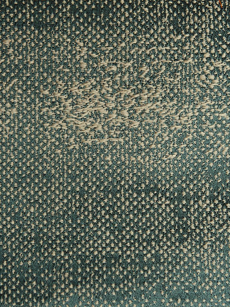 Aldeco Kim Baltic On Taupe Fabric