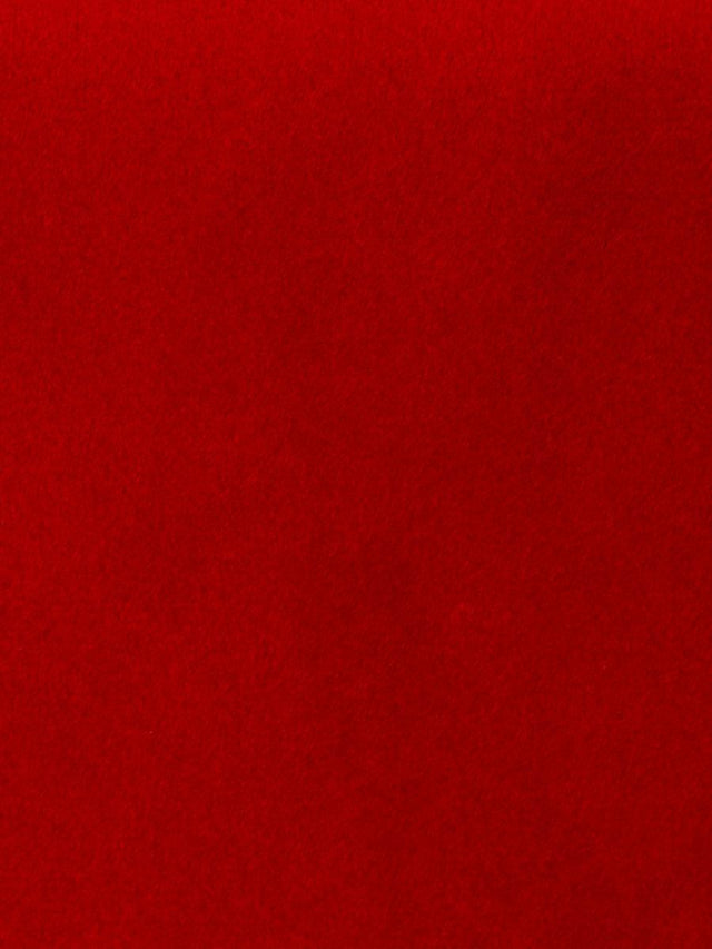 Scalamandre Safety Velvet Lipstick Red Fabric