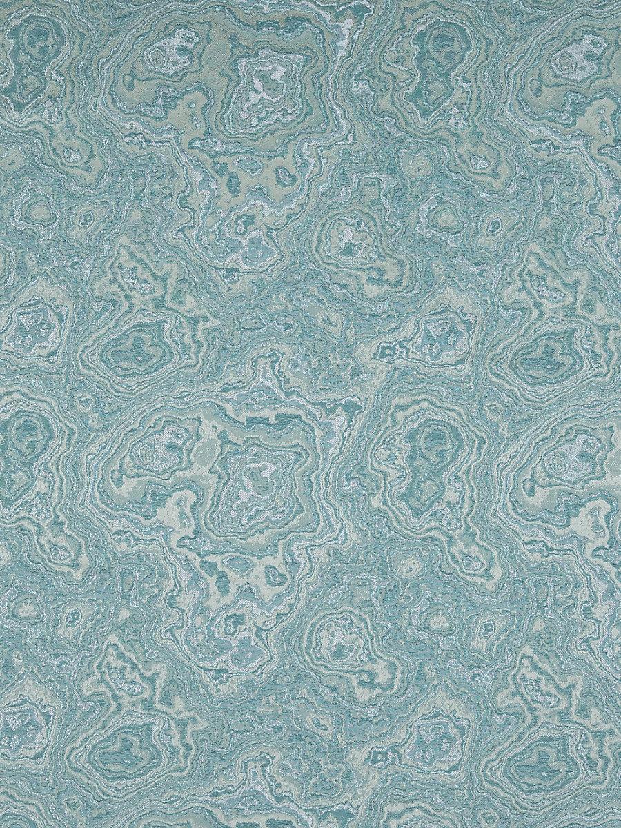 Scalamandre Mineral Aqua Shade Stone Fabric