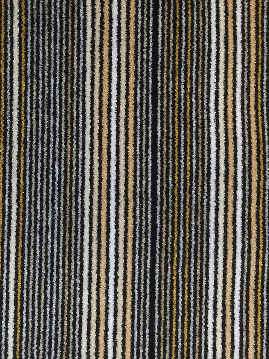 Scalamandre Pinstripe Velvet York Gold Fabric