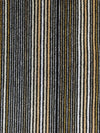 Aldeco Pinstripe Velvet York Gold Fabric