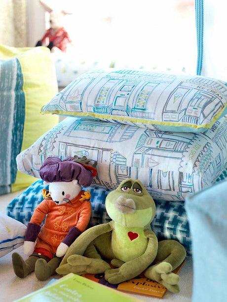 Scalamandre Kermesse Shops Cool Party Fabric