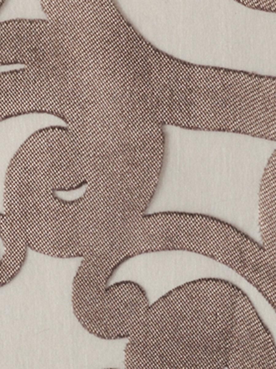 Scalamandre Teatro Champagne Chocolate Fabric