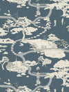 Sandberg Kenrokuen Blue Wallpaper