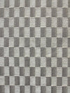 Aldeco Damier White Star Upholstery Fabric