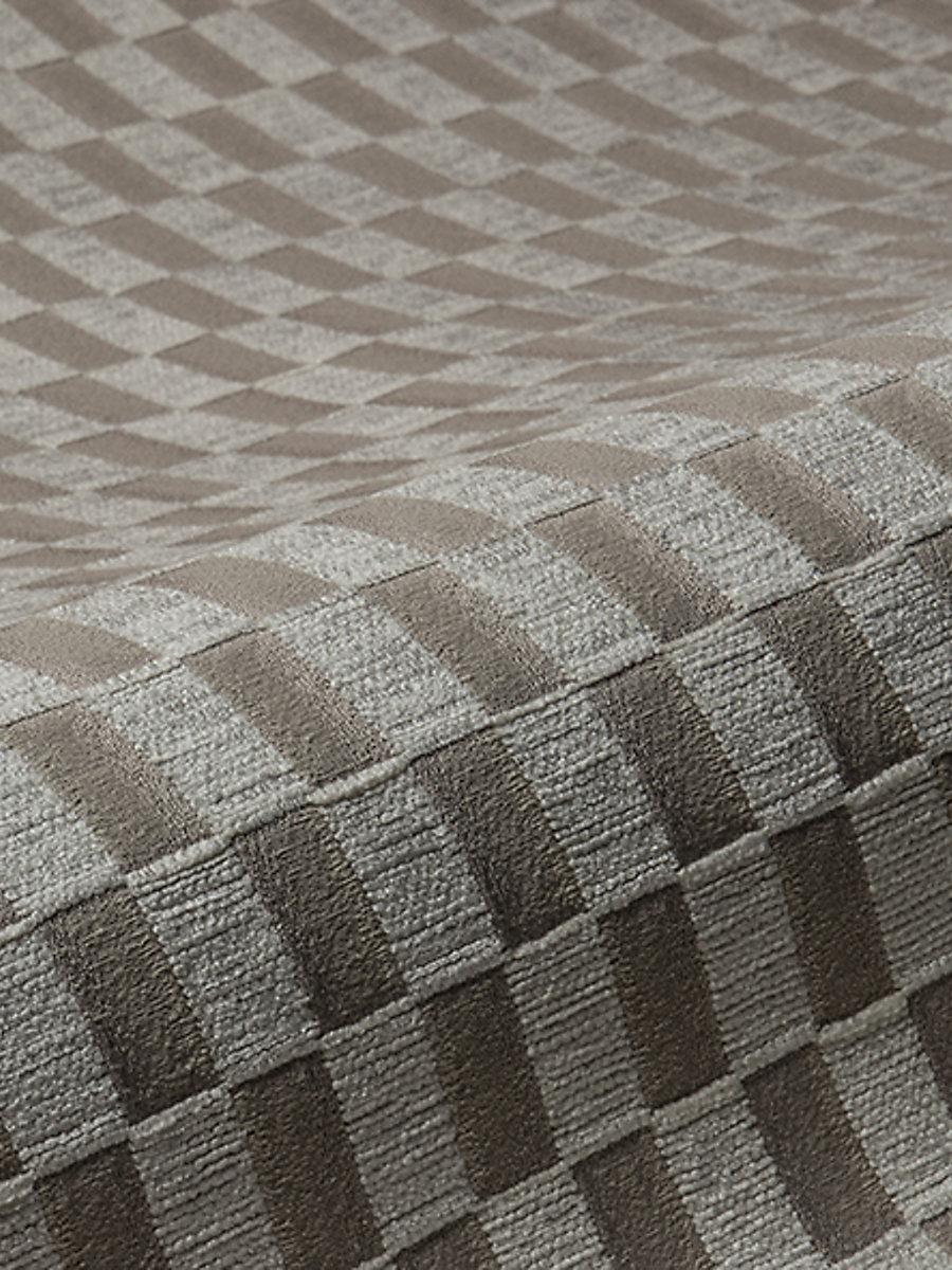 Scalamandre Damier White Star Fabric