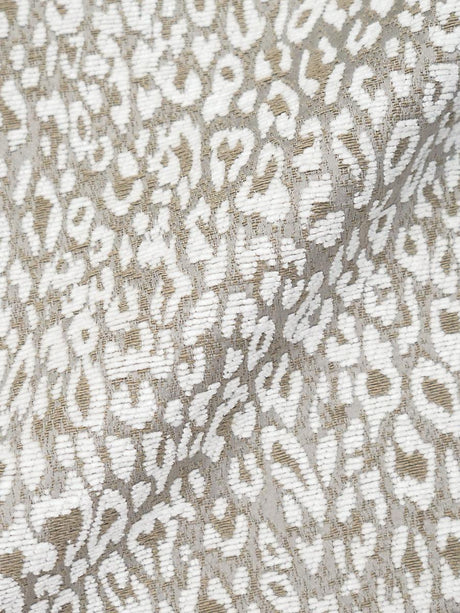 Scalamandre Leopard White Star Fabric