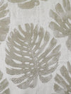 Aldeco Palm Leaves Greige Drapery Fabric