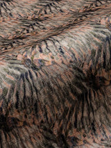 Scalamandre Guilty Coral Feathers Fabric