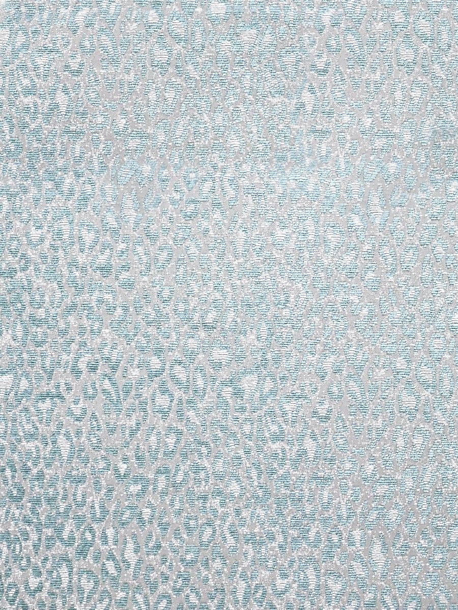 Scalamandre Leopard Aqua Harbor Fabric