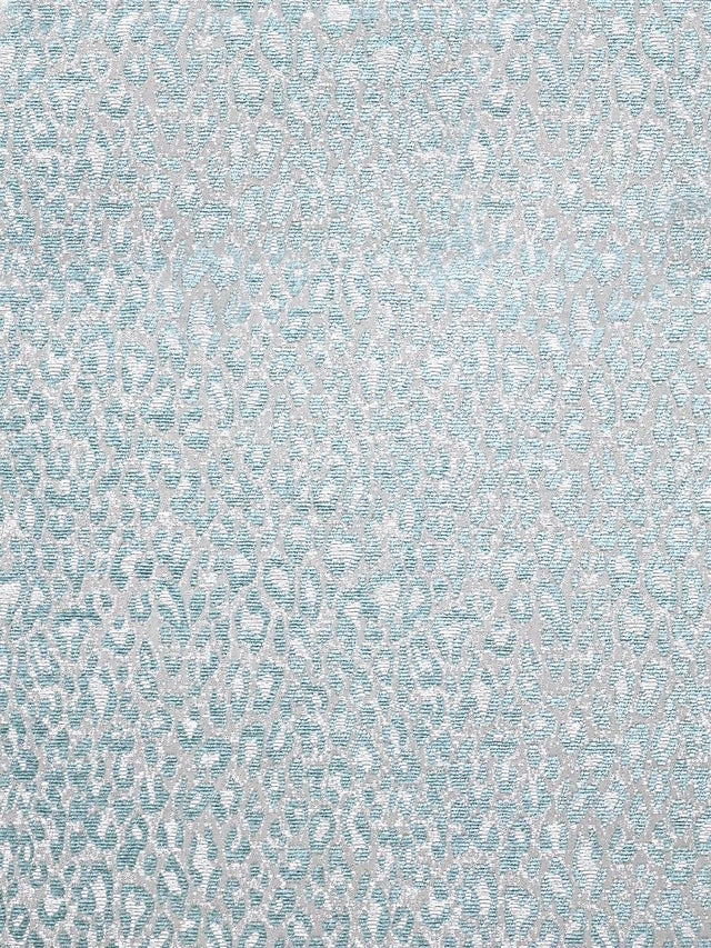 Scalamandre Leopard Aqua Harbor Fabric