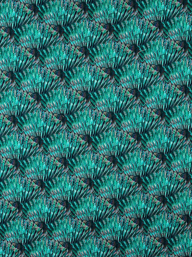 Scalamandre Guilty Peacock Blue Fabric