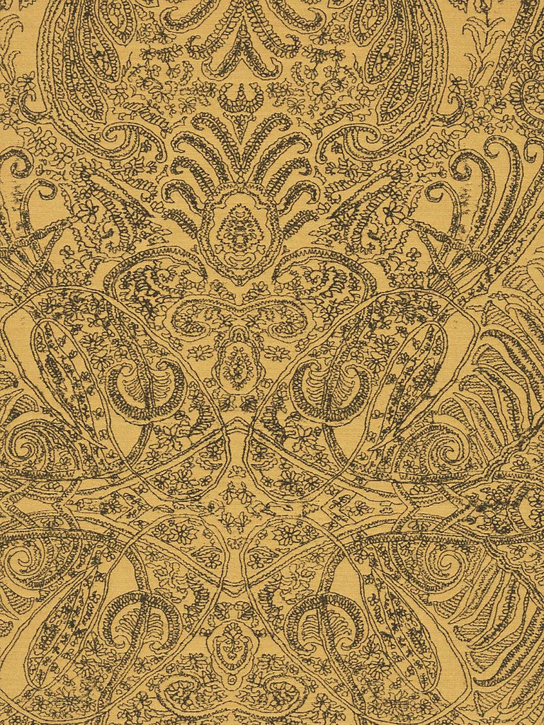 Christian Fischbacher PERSIAN NIGHTS INDIAN GOLD Fabric