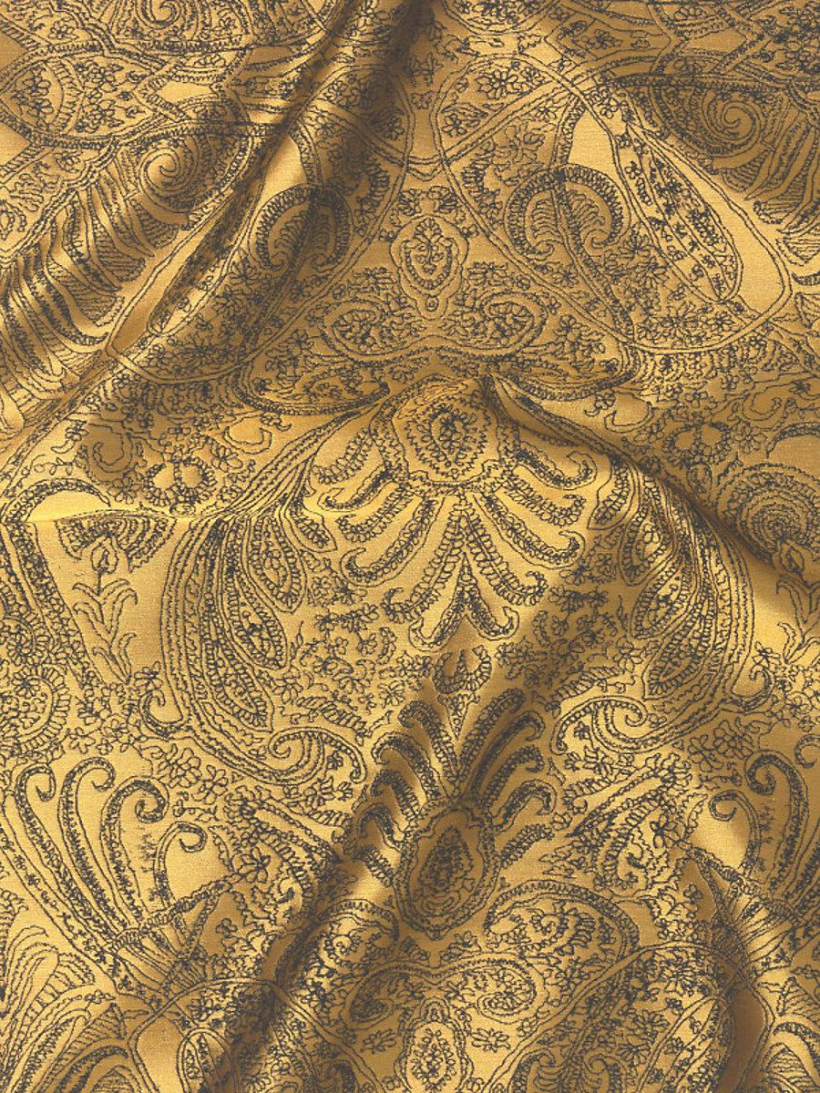 Scalamandre Persian Nights Indian Gold Fabric