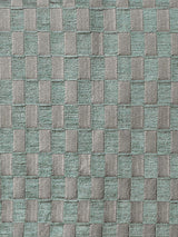 Scalamandre Damier Seafoam Fabric