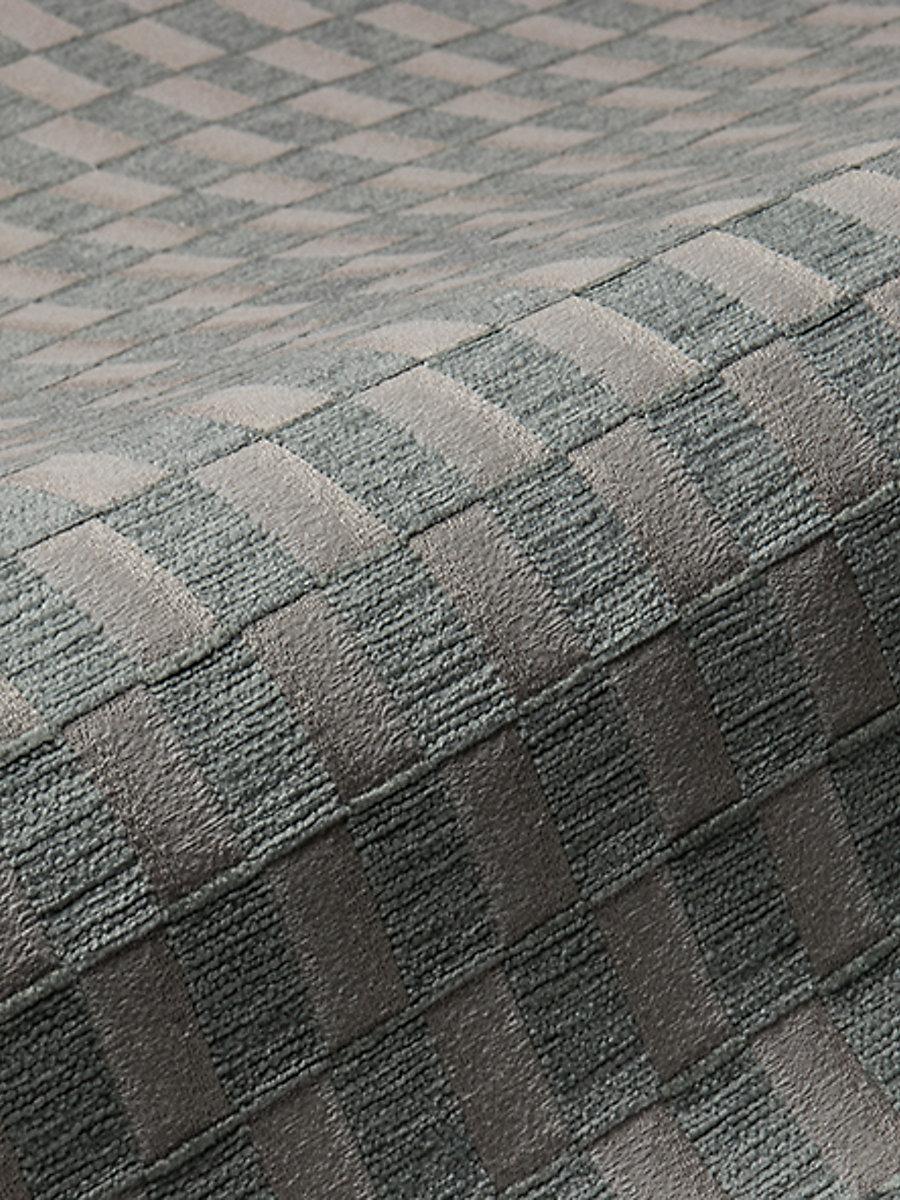 Scalamandre Damier Seafoam Fabric