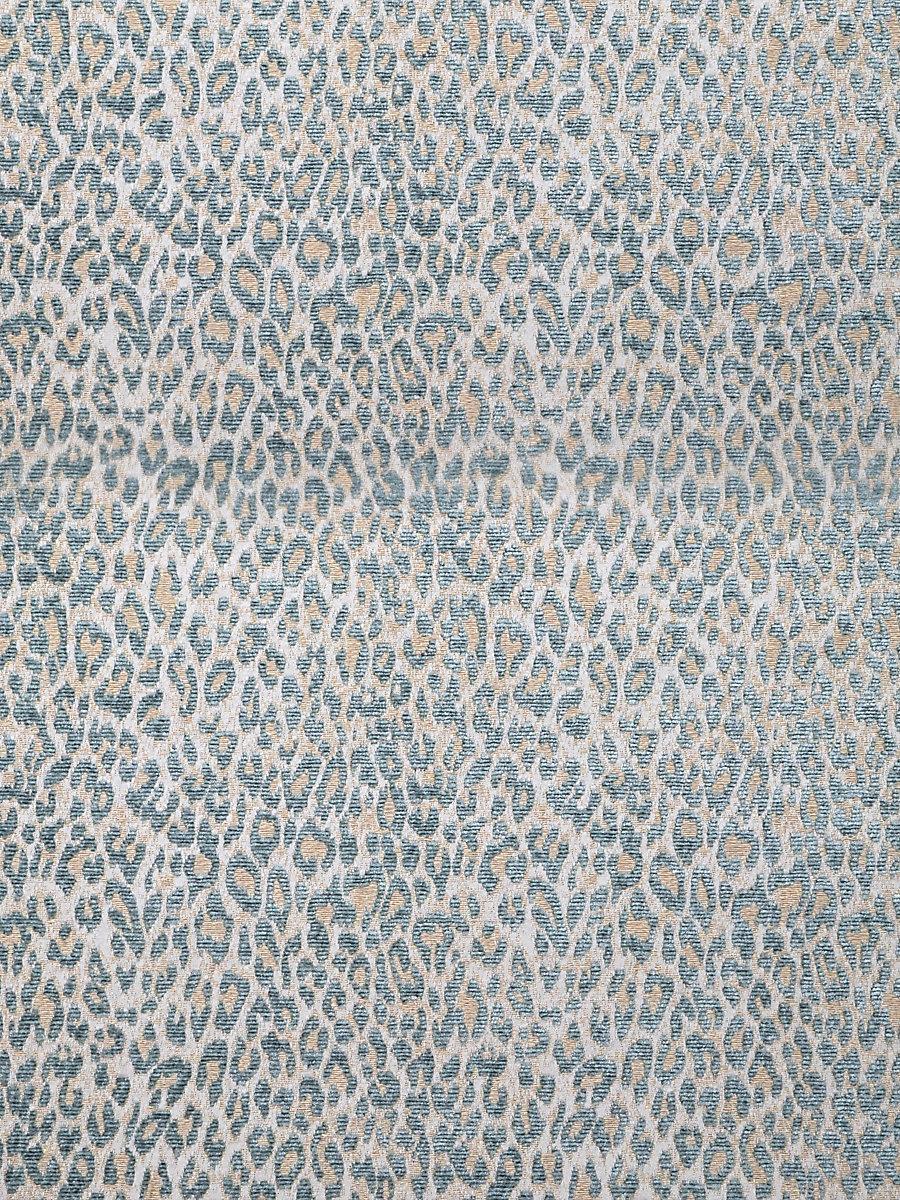 Scalamandre Leopard Cloudy Blue Fabric