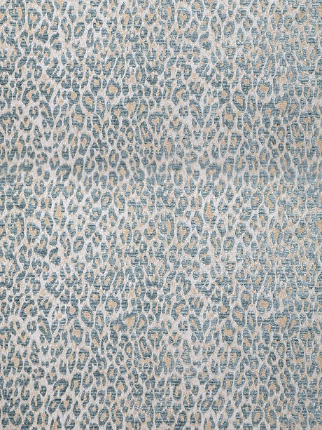 Scalamandre Leopard Cloudy Blue Fabric